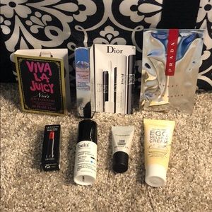 Designer beauty samples